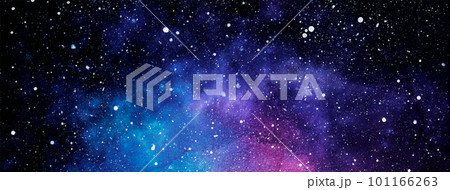 Cosmic illustration. Beautiful colorful space background. Watercolor Cosmos Cosmic illustration. Beautiful colorful space background. Watercolor Cosmos 101166263
