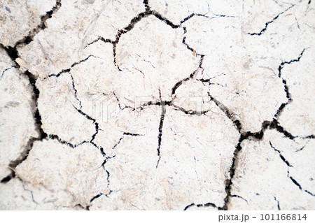 Close up of soil of dry cracked desert. Global warming concept Close up of soil of dry cracked desert. Global warming concept 101166814
