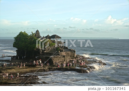 Tourist temple in Bali . An ancient temple in Bali. Hindu Temple in Bali 101167341