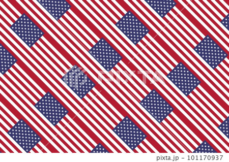 Geometric pattern in the colors of the national flag of U.S. The colors of U.S. Geometric pattern in the colors of the national flag of U.S. The colors of U.S. 101170937