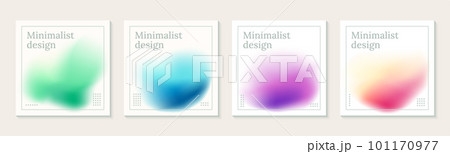 Abstract color fluid gradient backgrounds. 101170977