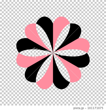 Abstract Flower Icon. Element for Design. Vector Art. 101171075