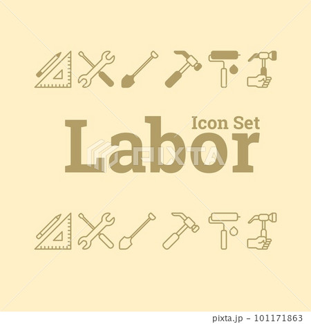 Powering the Workforce: Labor Icon Set Powering the Workforce: Labor Icon Set 101171863