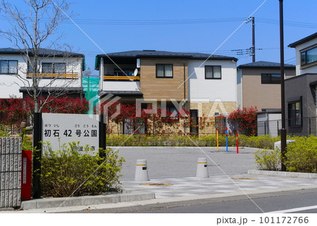 千葉県流山市西初石初石42号公園周辺の風景2023年4月 101172766