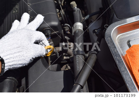 クルマの点検整備イメージ クルマの点検整備イメージ 101173199