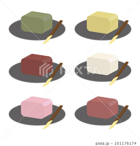 ういろうのイラストセット 101176174