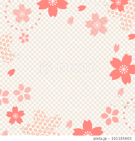 Cherry blossom pattern template Cherry blossom pattern template 101185603