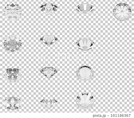 Diamond made with 3DCG 101186367