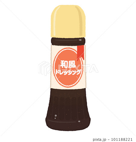 和風ドレッシングのイラスト 和風ドレッシングのイラスト 101188221