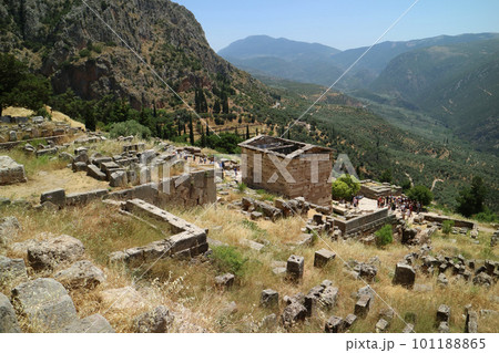 古代ギリシャのデルフィ遺跡群 古代ギリシャのデルフィ遺跡群 101188865