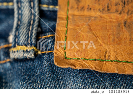 LEVI'S501XX　VINTAGE　1955年　復刻　グリーンステッチ　ペーパーパッチ 101188913