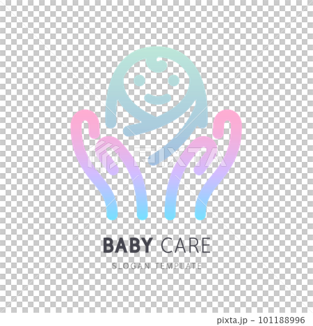 Baby Care Symbol Template 101188996