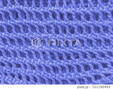 Handmade knitted texture with detail woven threads. 101190484