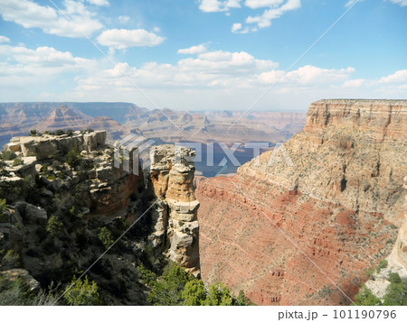 Grand canyon, cliff in the valley Grand canyon, cliff in the valley 101190796
