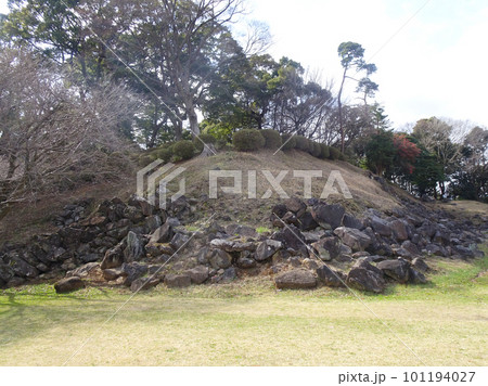 石垣山一夜城（神奈川県小田原市）2023年3月撮影 101194027