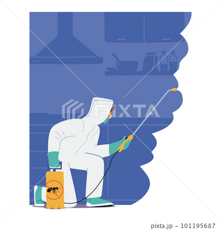 Pest Control Service For A House Identifying And Eliminating Pests, Insects And Termites to Spread Of Diseases 101195687