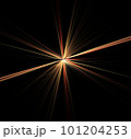 Fractal Illustration of Combustion on Black Background 101204253