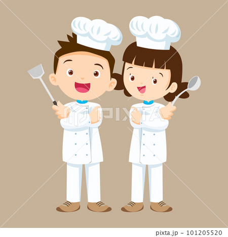cute little chef kids boy and girl character 11 cute little chef kids boy and girl character 11 101205520