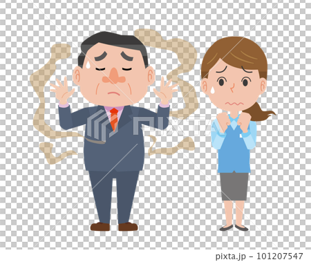 加齢臭がする男性 101207547