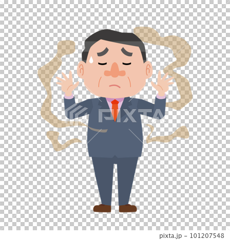 加齢臭がする男性 101207548