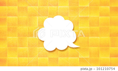 フキダシ　和風背景 101210754