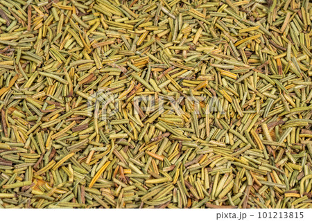 Dried rosemary spice background. Dry seasoning rosemary. Spices and herbs for cooking, provence herbs 101213815