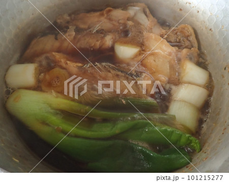 マゴチの煮付けを作る 101215277