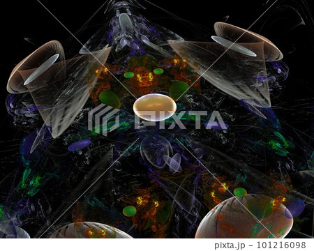 Imaginatory fractal abstract background Image Imaginatory fractal abstract background Image 101216098