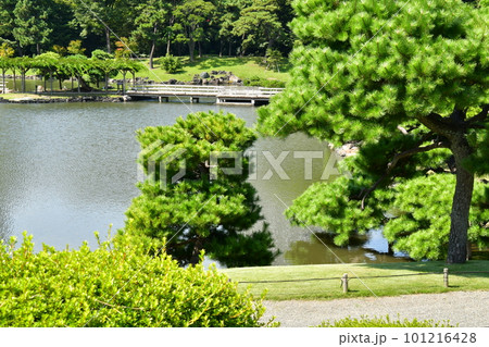 浜離宮恩賜庭園　潮入の池　 101216428