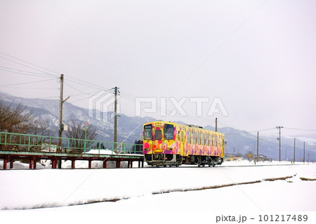 フラワー長井線　白兎駅　山形鉄道 101217489