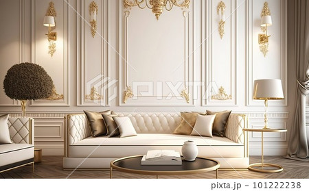 classic cream room ai generated classic cream room ai generated 101222238