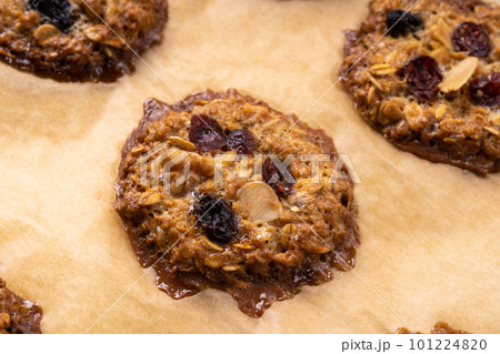 ドライフルーツとナッツのオートミールクッキー 101224820