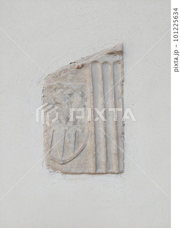 Marble bas-relief fragment. Salerno Cathedral, Italy. Marble bas-relief fragment. Salerno Cathedral, Italy. 101225634