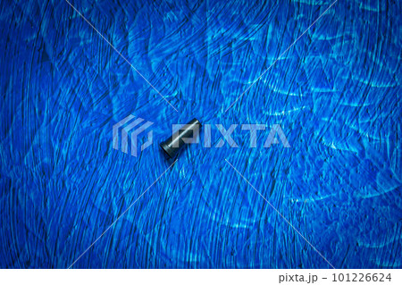 Mouthpiece for shisha. Parts of hookah, tobacco Hookah Shisha Mouthpiece on blue background. Mouthpiece for shisha. Parts of hookah, tobacco Hookah Shisha Mouthpiece on blue background. 101226624
