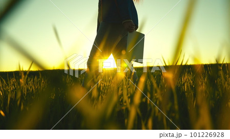 Farmer silhouette tablet field summer. harvest sunset agriculture farming business. work man wheat display ground soil fresh plant asian. happy human market ripe corn young senior vertical looking. Farmer silhouette tablet field summer. harvest sunset agriculture farming business. work man wheat display ground soil fresh plant asian. happy human market ripe corn young senior vertical looking. 101226928
