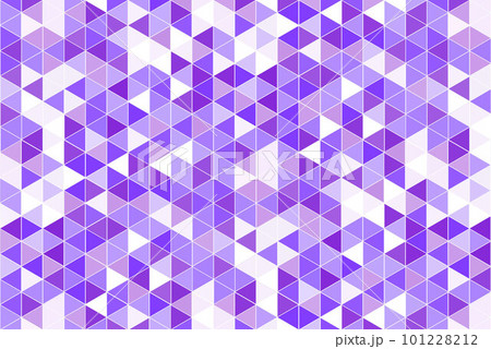 紫のトライアングルパターン 101228212