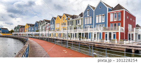 Scheveningen Strand, The Pier beach and promenade in The Hague, Netherlands 101228254