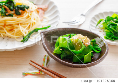カンゾウナの酢みそ和え カンゾウナの酢みそ和え 101228360