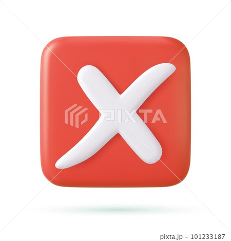 Cancel cross icon Cancel cross icon 101233187