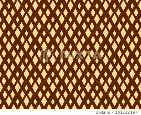 Abstract geometric pattern. A seamless vector background. Gold and brown ornament. Graphic modern pattern. Simple lattice graphic design Abstract geometric pattern. A seamless vector background. Gold and brown ornament. Graphic modern pattern. Simple lattice graphic design 101233197