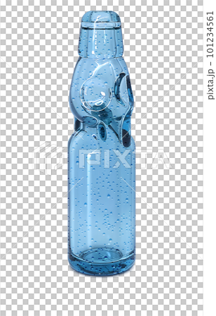 Ramune 瓶插圖逼真 Ramune 瓶插圖逼真 101234561