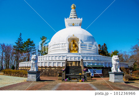 仙台仏舎利塔　正面 101236966