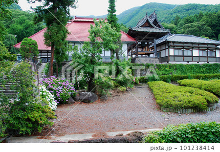 長野県 小布施 岩松院 本堂 鐘楼 長野県 小布施 岩松院 本堂 鐘楼 101238414