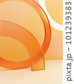 3D Rendering Minimal Studio Shot Pastel or Vibrant Color Transparent Acrylic Board with Back Light Product Display Background for Fashion, Cosmetics and Trendy Products. 101239383