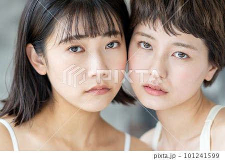 きれいな女性の顔 101241599