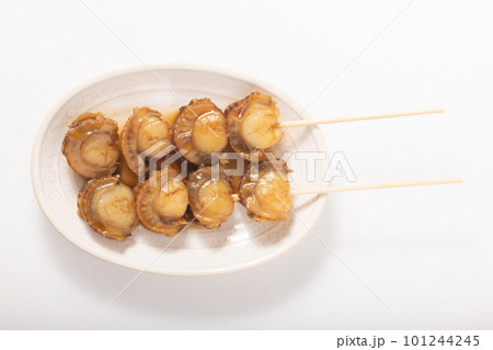 ホタテの串焼き　(てりやき) 101244245