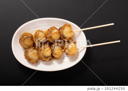 ホタテの串焼き (てりやき) ホタテの串焼き (てりやき) 101244250