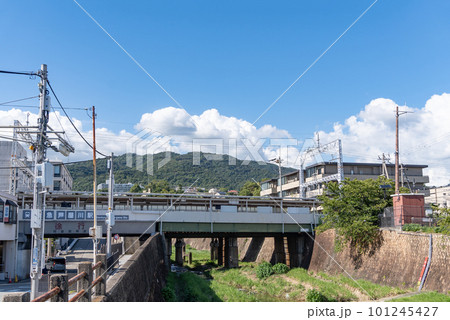 駅前風景　芦屋川駅 101245427