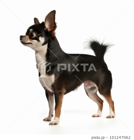 チワワ犬の横向き全身のイラスト チワワ犬の横向き全身のイラスト 101247062