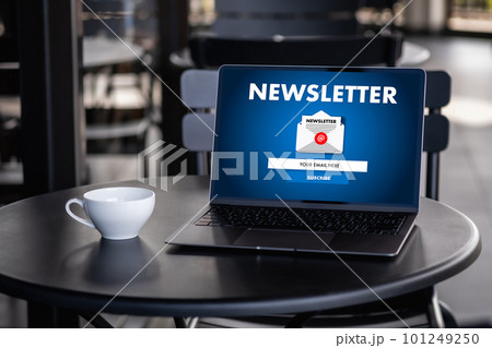 man signup page subscribe newsletter concept on tablet and smartphone screen on mobile man signup page subscribe newsletter concept on tablet and smartphone screen on mobile 101249250